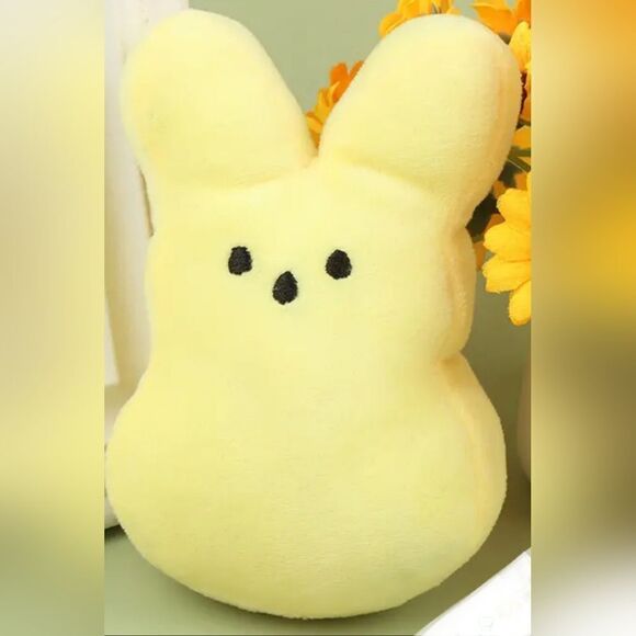 🌼 Set of 6 New in Pkg - Peeps Easter Bunny Plush Stuffed Animal Toys - Picture 7 of 7